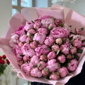 Bijūnų puokštė 💗