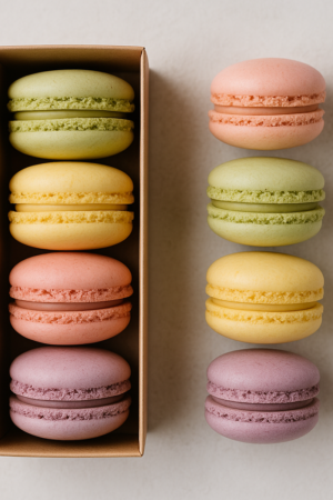 “Macarons “ priedas prie Gėlių❤️
